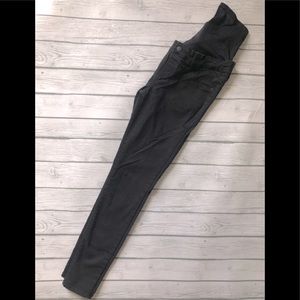 Old Navy Rockstar Full Panel Maternity Jeans Black